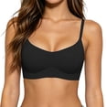 thumbnail image 2 of Byworldtasic Womens Wireless Bras Seamless Comfort Push Up Support Bralette Full Coverage Everyday Lounge Bra, 2 of 8
