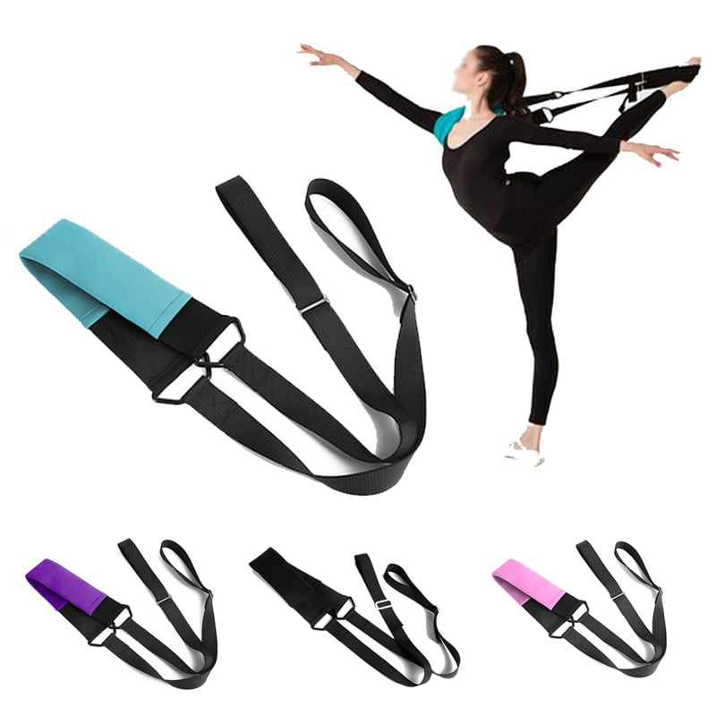 Yoga Fitness Resistance Band Ballet Gymnastics Sports Stretch Strap Belt Pilates 