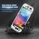 thumbnail image 3 of Cubierta protectora para consola de juegos Switch OLED Piel antideslizante (blanco claro), 3 of 9