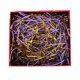 thumbnail image 2 of Gold Threaded Mixed Paper Shreds Raffia Wedding Favour Box Filler Gift Gold Confetti Shreds, 2 of 6