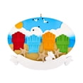 thumbnail image 6 of Personalized Family of 4 Beach Chair Ornaments 2024 Keepsake Ornaments Our First Christmas Together, 6 of 10