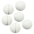 thumbnail image 4 of Amortiguadores De Vibración De Raqueta De Tenis, Amortiguador De Cadena De Raqueta En Forma De Bola, Mejora La Comodidad, 6 Uds. De Silicona Para Deporte ANGGREK Blanco, 4 of 8