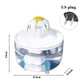 thumbnail image 3 of Automatisk cirkulerande vattenfontän för katter, intelligent vattenautomat för husdjur, rinnande vatten för kattungar, vit PET-kåpa PET white cap, 3 of 4
