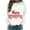 White, variant on HongQid Christmas Pullover for Women Christmas Theme Printed Graphic Sweatshirt Long Sleeve Round Neck Fall Tops