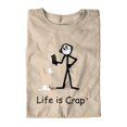 thumbnail image 5 of Life is Crap Dropped Ice Cream Funny Shirt | Cute Gift Idea T-Shirt Tee, 5 of 7