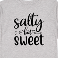 thumbnail image 4 of Inktastic Salty but Sweet Boys or Girls Long Sleeve Toddler T-Shirt, 4 of 5