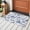 blue, variant on Boho Blue Floral Bathroom Mats 2x3 FT,Non Slip Small Kitchen Mat,Vintage Farmhouse Paisley Plant Leaf Washable Soft Backed Front Door Throw Rugs Non-Shedding Indoor Outdoor Doormat for Entryway Sink
