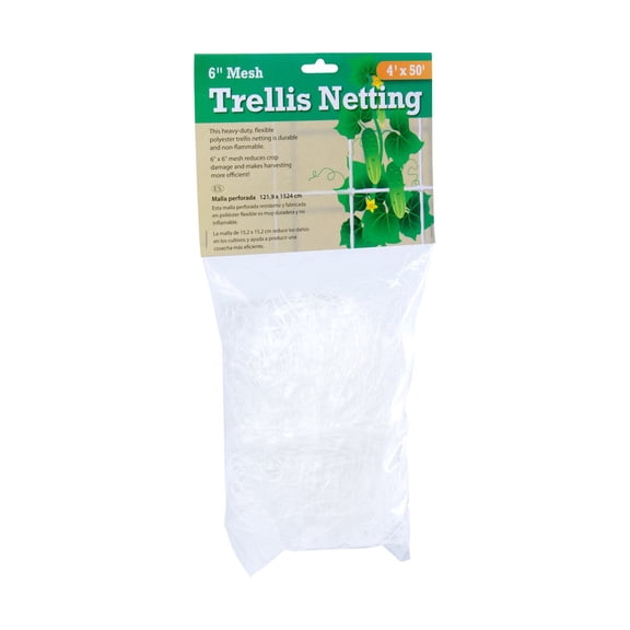 Trellis Netting 6" Mesh, non-woven, 4' x 50'