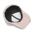 thumbnail image 2 of CoCopeaunt Lamb Feather CAP, Female Winter Face Small And Exotic With Sweet Baseball Cap To Keep Warm, 2 of 6
