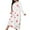 Red, variant on Long Nightgowns for Women Long Sleeve Sleepshirts Loungewear Casual Sleepwear Loose Sleep Dress with Pockets Army Green XXXXXL