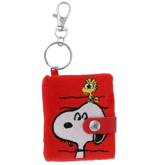 Peanuts Girl's Snoop Red Soft Blank Mini Diary Keychain Charm