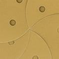 thumbnail image 3 of Dura-Gold - Premium - 220 Grit - 5" Gold Sanding Discs - 5-Hole Dustless Hook and Loop for DA Sander - Box of 50 Finishing Sandpaper Discs for Woodworking or Automotive, 3 of 6