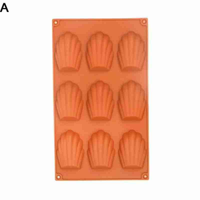 Mini Madeleine Shell Cake Pan Silicone Mold Cookies Tools Baking Mould V2R7 