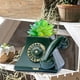 thumbnail image 5 of Maceta de teléfono Maceta de teléfono Maceta decorativa para jardín Planta de resina Verde, 5 of 7