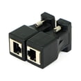 thumbnail image 2 of Viflosae 1 Paire d'Extensions VGA Mâle Femelle vers LAN RJ45 CAT5 Câble Réseau 20M, 2 of 9