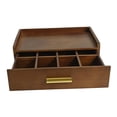 thumbnail image 4 of veasfak Tea Bags Box Container Modern Multifunctional Divided for Drawer Bar Kitchen white, 4 of 9