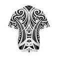 thumbnail image 2 of Maori Tribal Tattoo Pattern Print Active Baseball Jersey for Men and Women, MAORI Button Down Women’s Baseball Team Shirts., 2 of 4