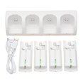 thumbnail image 3 of 1 Set Battery Charger 4 Slots Battery Adapter for Rechargeable Batteries White, 3 of 8