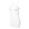 thumbnail image 7 of Beautyin Women Long Camisole Shelf Bra Spaghetti Straps Tank Top Undershirt, 7 of 7