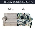 thumbnail image 5 of Dowbom Sofa Cover Printed,Super Stretch Sofa Slipcover for 1 2 3 4 Seater Furniture Protector Universal Non-slip Washable Elastic Couch Cover with 2 Pillowcase-S(90-140cm)-H, 5 of 8
