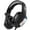 Black, variant on Gaming Headset Wired for PS5 Xbox PC PS4 ,Over Ear Gaming Headphones with Broadcast-grade Mic,Lightweight Design with Memory Foam Ear Cushions/RGB/3.5mm,Black