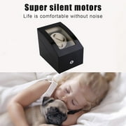 Automatic Rotation 2+3 Watch Winder Case Display Box Storage Holder Organizer