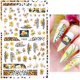 thumbnail image 3 of 9 Sheets Spring Red Rose Nail Art Stickers Decals Self-Adhesive Blue White Yellow Pink Flowers Floral Design Manicure Tips, 3 of 5