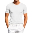 thumbnail image 2 of Plus Size Men's Lightweight Mesh Outdoor Running Sports Top, Short Sleeve Breathable Quick Dry Shirt, Solid Color Athletic Active Tee, Pocket Training Gym Workout Hiking Travel, 2 of 9
