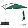 thumbnail image 6 of Sophia & William 9ft Patio Offset Hanging Umbrella with Fiberglass Ribs & Tassel, Green, 6 of 9