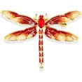 thumbnail image 1 of GHSDFBB Enamel Dragonfly Brooch Insect Animal Dragonfly Pins for Women, 1 of 6
