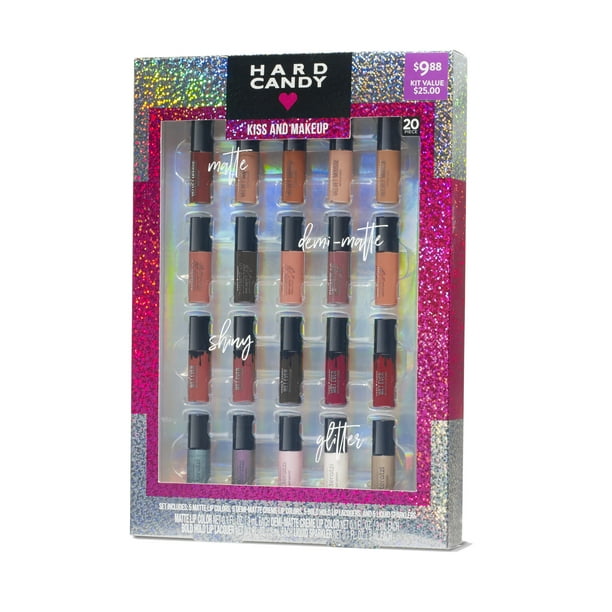 Hard Candy Lip Gloss Holiday Gift Set, 20 Piece