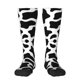 thumbnail image 1 of Balery Cow Print Black White Calcetines novedosos Calcetines deportivos Calcetines hasta la rodilla Calcetines de algodón Calcetines originales y geniales, 1 of 6