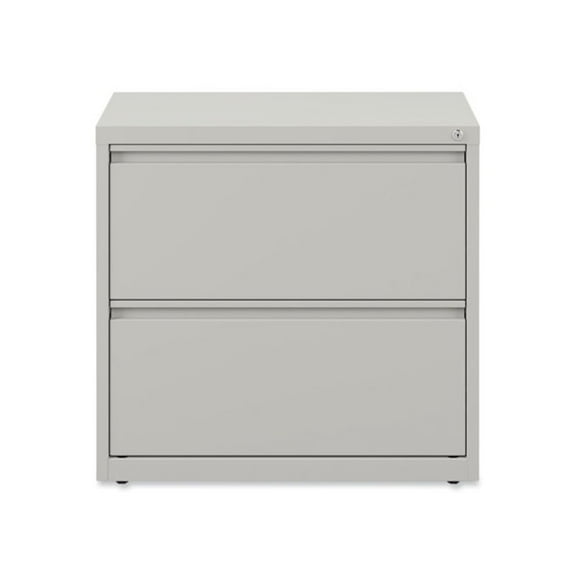 Alera Lateral File, 2 Legal/Letter-Size File Drawers, Light Gray, 30" x 18.63" x 28"