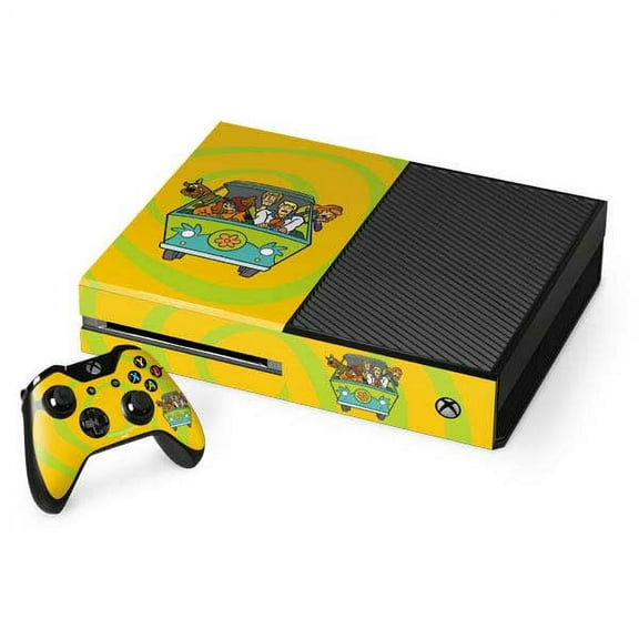 Skinit Cartoons Mystery Machine Van Xbox One Console and Controller Bundle Skin