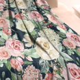 thumbnail image 3 of Pioneer Flower Blanket,Comfortable Soft Flannel Throw Blanket,All Season,Warm Lightweight Blankets for Sofa Bed Couch Living Room Chair,60"x80"(150x200cm), 3 of 4