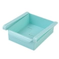 thumbnail image 1 of maskred 1/2/3 2PCS Kitchen Fridge Freezer Space Saver Organizer Storage Rack Shelf Holder Box blue 1 Pc, 1 of 6