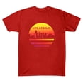 thumbnail image 4 of YHAJDS T Shirts for Women Short Sleeve Round Neck Print Casual Everyday Pullover Tops, 4 of 5