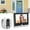 Silver, variant on 4.3inch Peephole Camera, 1080P WIFI Front Door 150 Degree Wide Angle Motion Detection Peephole Viewer, with Two Way Video Call, 170 Degree HD Night Vision, for Home
