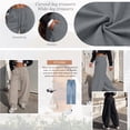 thumbnail image 3 of SUNBS Barrel Sweatpants For Women Wide Leg Pants Sweat Jogger gym workout cotton casual y2k Pants, 3 of 9