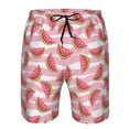 thumbnail image 3 of Logiee Cute Watermelon Print Mens Swim Trunks Quick Dry Board Shorts,Breathable Hawaii Beach Shorts Swimwear Bathing Suits-XX-Large, 3 of 6