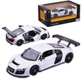 thumbnail image 2 of RASTAR 56100 1:24 Audi R8 LMS Modellino Diecast Model (White), 2 of 2