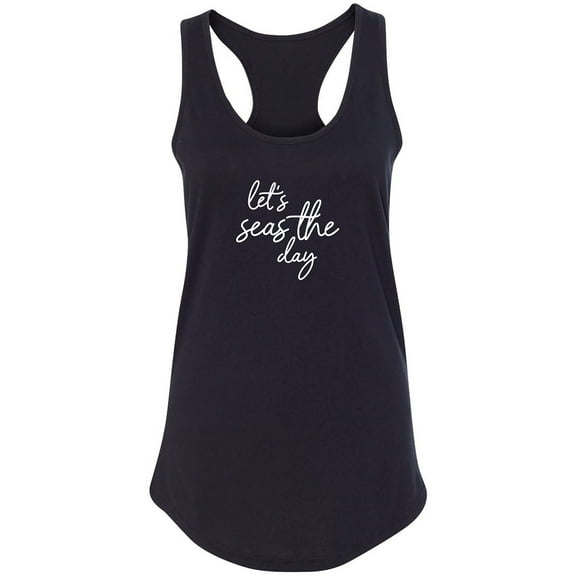 Let's Seas The Day Racerback Tank