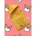 thumbnail image 3 of I Woof You Doggy Couple  Hoodie Women -Image by Shutterstock, Female 4X-Large, 3 of 4