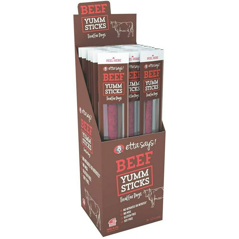 Etta Says Beef Yum Sticks Dog Treats Etta Says Beef Yum Sticks Dog Treats
