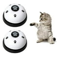 thumbnail image 2 of Pet Bell, 2 Pack Metal Bell Dog With Non Skid Rubber Dog Door Bell, 2 of 5