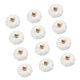thumbnail image 1 of Yuarrent 12 Uds modelo Artificial casa jardín interior exterior accesorio decorativo manualidades DIY suministros festivos Mini figurita Acción de Kits de decoración para fiestas Blanco Yuarrent HA044562-01, 1 of 6