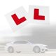 thumbnail image 1 of Durable Car Self Adhesive Sticker for Learner New Driver Sign Plate Waterproof L Letter Shape Stickers Protect Car Paint, 1 of 5