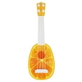thumbnail image 3 of CQCYD under $5 2Pcs KidsGuitar Ukulele Beginner, KidsBeginner Ukulele Guitar, 14 Inch 4 String Musical Instrument, Early EducationToyforChildren, Mini Fruit Shape Practice Ukulele, 3 of 9