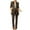 Coffee, variant on Scyoekwg Womens Suits Blazer and Pants Business Office Work 2 Piece Sets Long Sleeve Coat Suit Pants Matching Outfits Fashion Two Piece Set Casual Outfits Sets (Black,XXL)