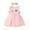 Pink, variant on Baby Girls Easter Dress Sleeveless Cute Cartoon Bunny Egg Prints Patchwork Tulle Tutu Dress With Headband Outfit